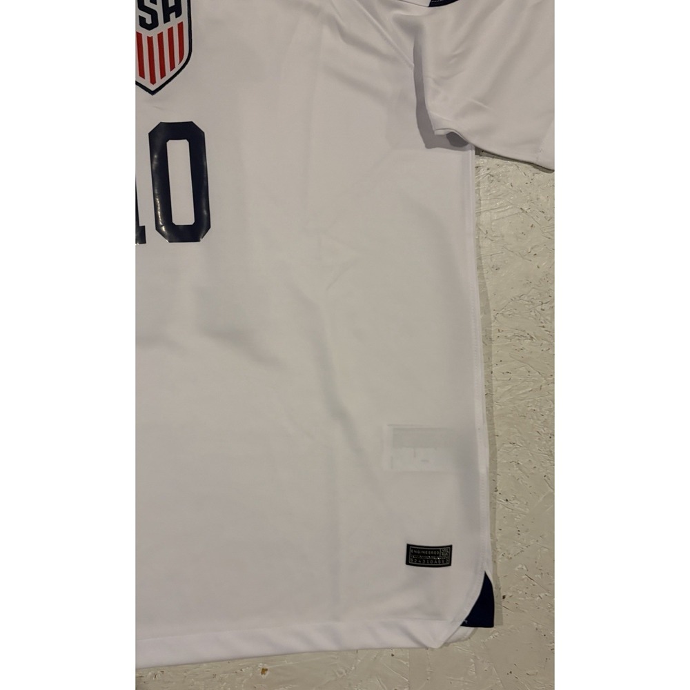 2022 Nike USA Home Soccer Jersey Christian Pulisic Men XL World Cup Qatar - Picture 2 of 11